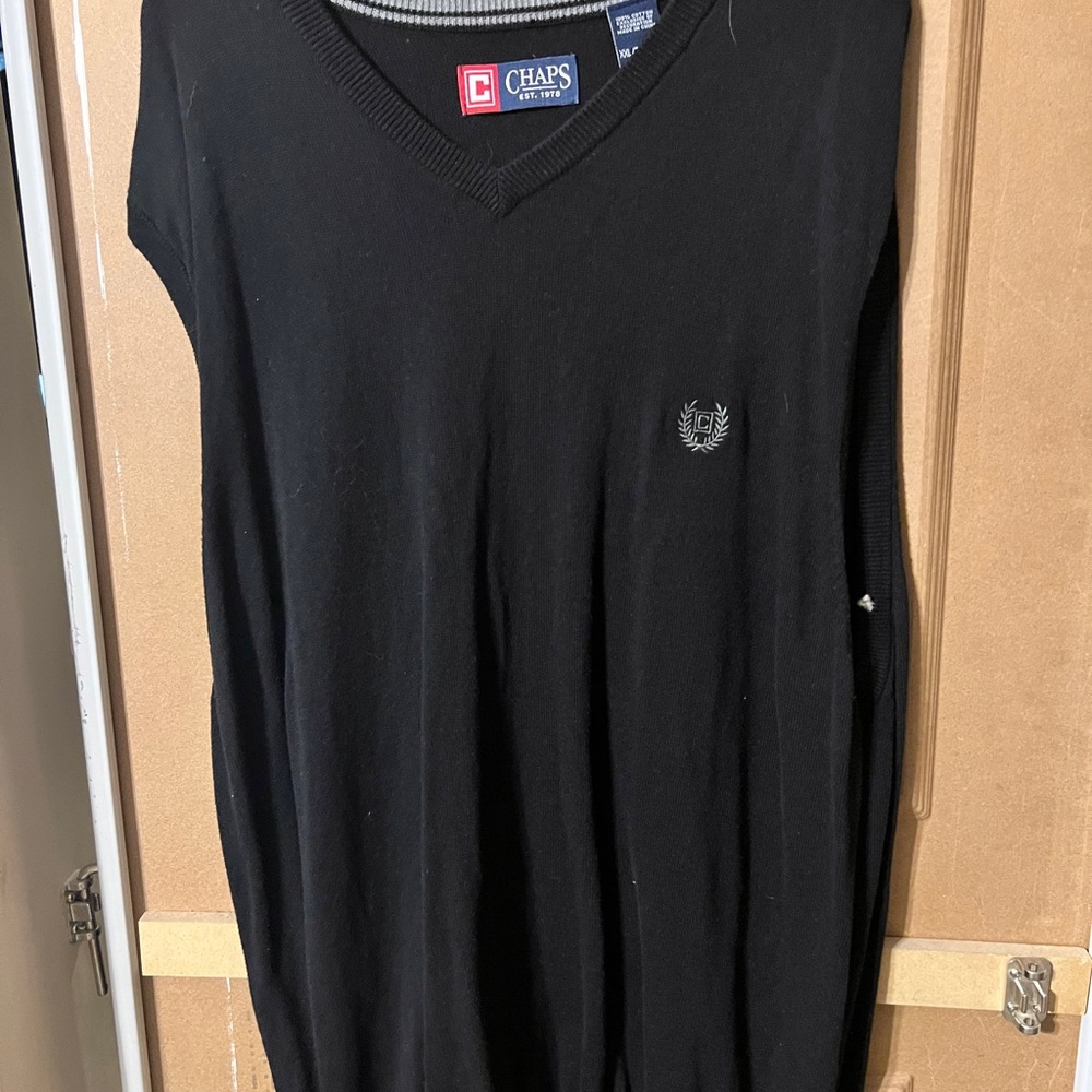 Chaps Sweater Vest XXL